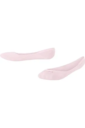 Falke Unisex Kids Ballerina K In Cotton No-Show Plain 1 Pair Liner Socks, , 3-5