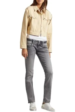 Pepe Jeans Womens Double Buttons Slim Low Waist Pl204586, , 30W / 30L UK