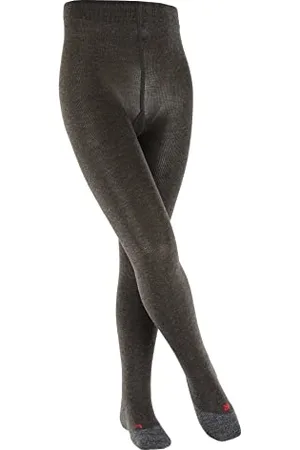 Falke Unisex Kids Active Warm K Ti Wool Thick Plain 1 Pair Tights, , 6-8.5
