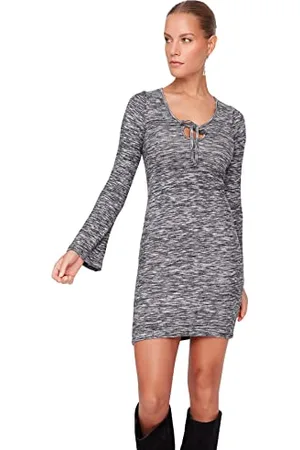 Trendyol Women Midi Bodycon Fitted Knit Dress