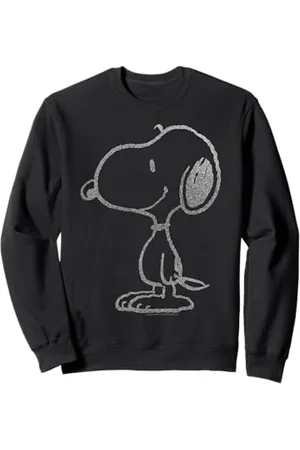 Peanuts Snoopy Stencil Grain Urban Street Art Retro 80s 90s Sweatshirt