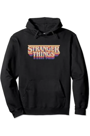 Stranger Things Logo Retro Trip Fan Memorabilia Pullover Hoodie