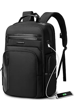 BANGE Laptop Backpack for Men，Business Travelling Backpacks with USB Charger Port,Weekender Carry-On Luggage Backpack