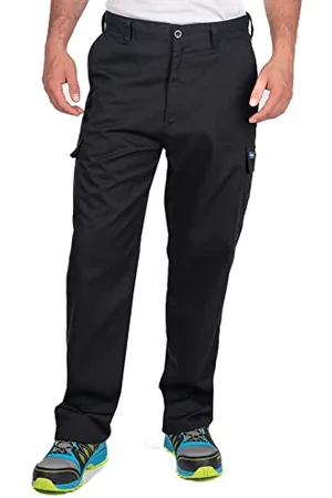 Goodyear Workwear GYPNT001 Classic Multi Pocket Cargo Safety Work Trousers, /Royal Blue, 40W/31L