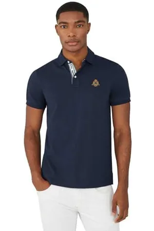 Hackett Mens Heritage WVN Trim Polo, , 3XL UK