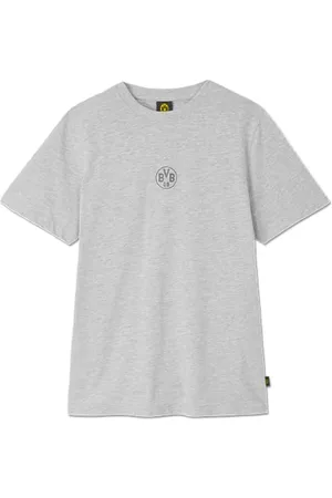 Borussia Dortmund BVB Essentials T-Shirt Grey Tee, , XXX-Large