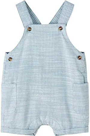 NAME IT Baby boy NBMHEBOS Shorts Overall Jumpsuit, Vetiver, 62