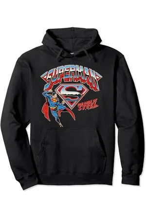 DC Comics Originals Superman Man Of Steel Flying Pullover Hoodie