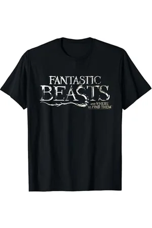 Fantastic Beasts and Where to Find Them Text Logo T-Shirt