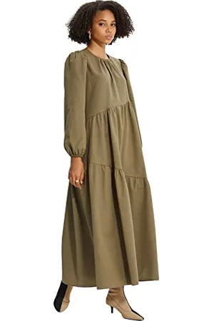 Trendyol Women Modest Maxi A-line Regular Woven Modest Dresses