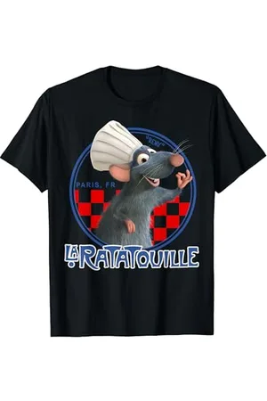 Disney Pixar Ratatouille Remy Chef Hat Portrait T-Shirt