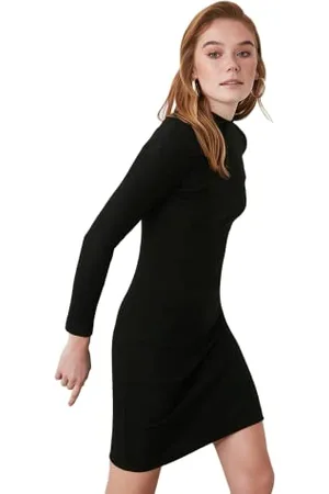 Trendyol Women Mini Bodycone Slim fit Knitted Dress