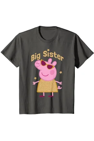 Peppa Pig Youth Big Sister Sparkle Sunglasses Portrait T-Shirt
