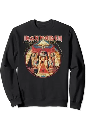 Iron Maiden Powerslave Lightning Circle Sweatshirt