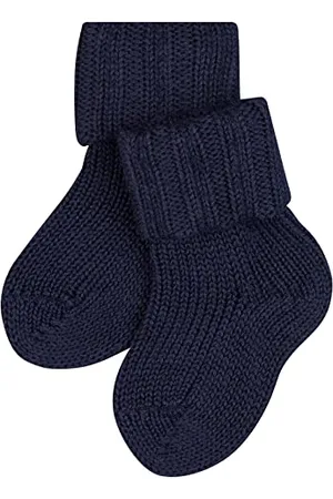 Falke Unisex Baby Flausch B So Wool Cotton Plain 1 Pair Socks, , 1-6 months