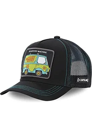 Capslab Mytery Machine Scooby-Doo Black Trucker Cap - One-Size