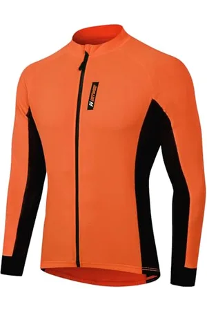 MEETWEE Men’s Cycling Jersey, Long Sleeve Biking Cycle Tops Quick Dry Breathable Mountain Bike MTB Shirt Racing Bicycle Clothes