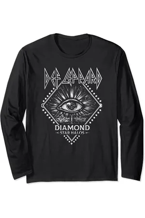 Def Leppard Diamond Long Sleeve T-Shirt