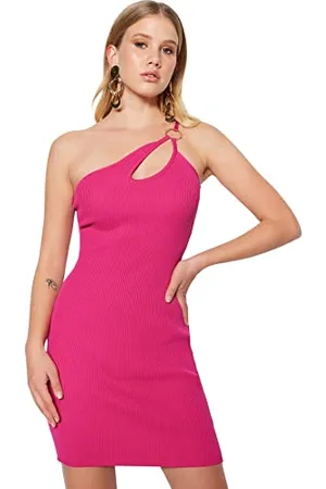 Trendyol Women Bodycon Fitted Knitwear Dress, ,34