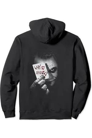 DC Comics Originals DC Dark Knight Photo Why So Serious Pullover Hoodie