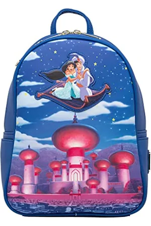 Loungefly Disney Glow in the Dark Aladdin and Jasmine Magic Carpet Ride Women