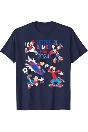 Disney Mickey & Friends Sports Let the Games Begin 2024 T-Shirt