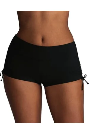 Rosa Faia Anita L78896-0-001 RosaFaia Black Bikini Bottom 16 (Brand Size 38)