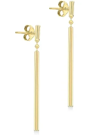 Amazon 9ct Bar Dangle Earrings (previously Amazon Collection)