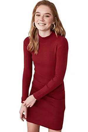 Trendyol Women Mini Bodycone Slim fit Knitted Dress