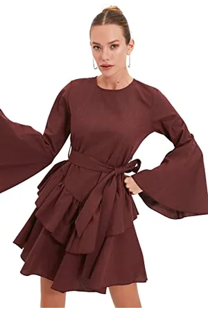 Trendyol Women Mini Skater Regular Woven Dress