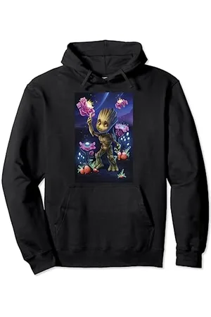 Marvel Guardians Of The Galaxy Groot Plants Pullover Hoodie