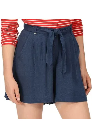 Regatta Womens Sabela Paper Bag Waist Shorts, , 14 UK