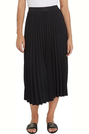 Tommy Hilfiger Women’s Twill Pleated Midi Skirt, , 16