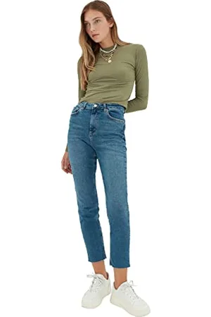 Trendyol Women Normal Waist Skinny fit Slim Fit Jeans