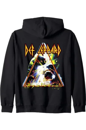 Def Leppard Hysteria Rock Music Band Zip Hoodie