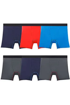 Fruit Of The Loom 360 Stretch Boxer Briefs (Quick Dry & Moisture Wicking) Men