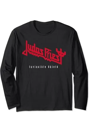 Judas Priest – Invincible Shield Red Long Sleeve T-Shirt