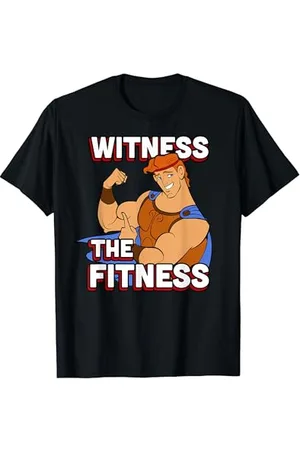 Disney Hercules Witness The Fitness Portrait T-Shirt