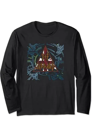 Def Leppard Union Jack Hysteria Long Sleeve T-Shirt