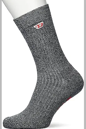 Diesel _SKM-RAY CALZINO_SOCKS_Black_L