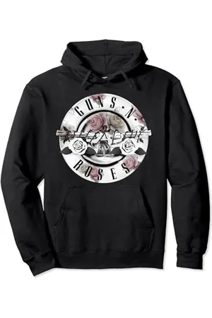 Guns N´Roses Official Floral Bullet Pullover Hoodie