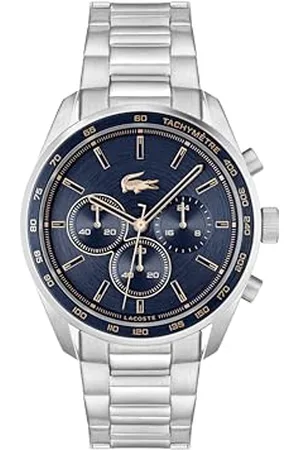 Lacoste Chronograph Quartz Watch BOSTON Collection for Men with Leather or Stainless Steel bracelet in Link or Mesh