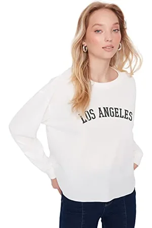 Trendyol Women Fitted Basic Crew neck Knit Sweatshirt