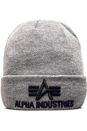 Alpha Industries 3D Beanie Knitted Acrylic Hat for Men, , Talla Única