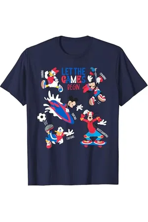 Disney Mickey & Friends Summer Sports Let the Games Begin T-Shirt