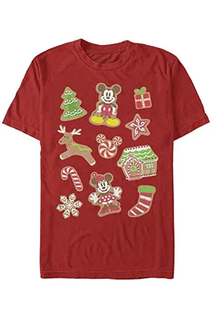 Disney Mickey Classic-Gingerbread Mouses Organic Short Sleeve T-Shirt, , S