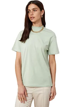 Trendyol FeMan Basics Regular fit Basic High Neck Knit T-Shirt