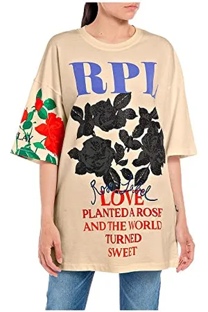 Replay Adult W3306G Rose Label Pack Sweatshirt, , S