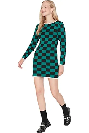 Trendyol Women Mini Bodycon Slim Knitwear Dress