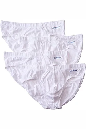 2Xist Mens Cotton Stretch Brief 4-pack Bikini Underwear, , S UK